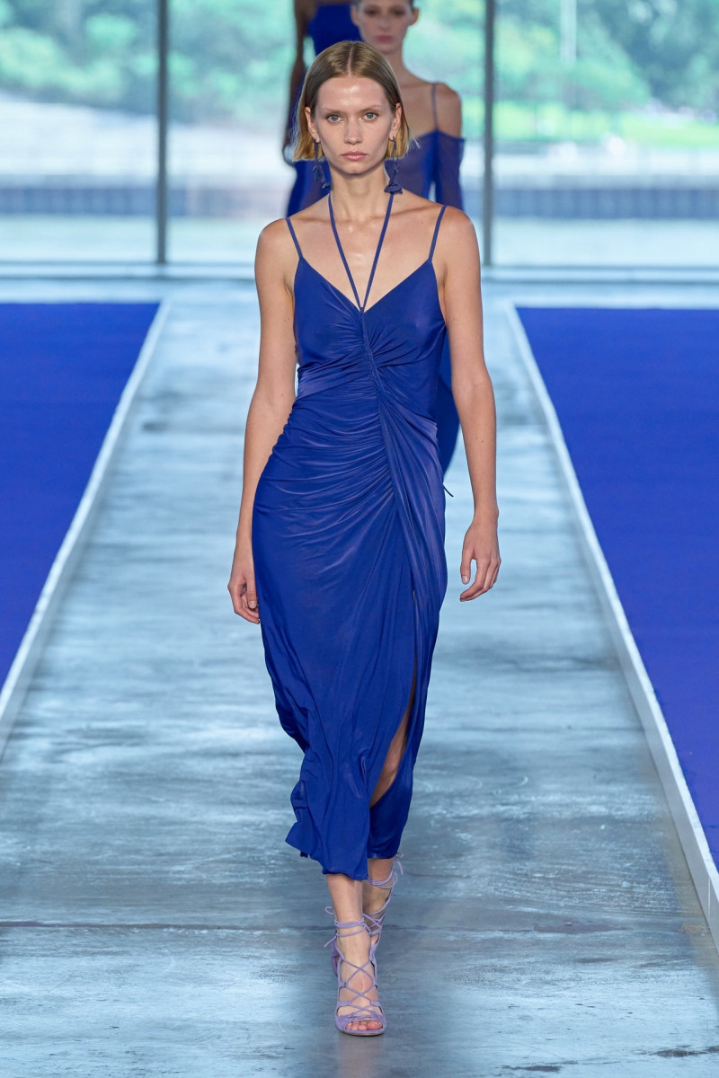 Marie Loridan featured in  the Jason Wu Collection fashion show for Spring/Summer 2023