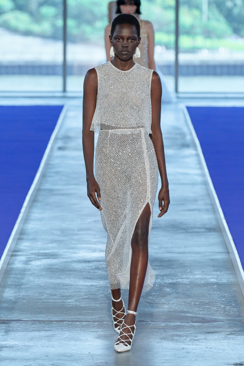 Alaato Jazyper featured in  the Jason Wu Collection fashion show for Spring/Summer 2023