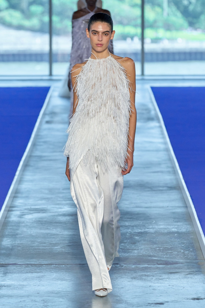 Julia Pacha featured in  the Jason Wu Collection fashion show for Spring/Summer 2023