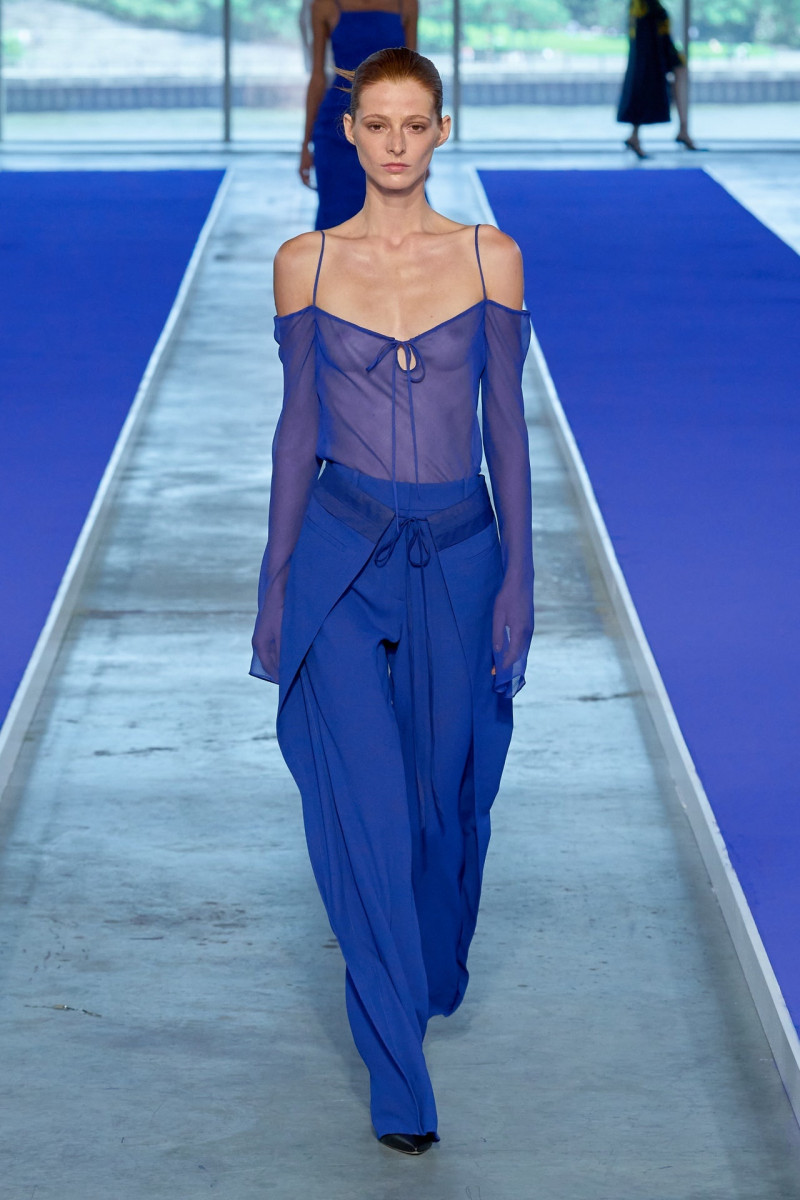 Clementine Balcaen featured in  the Jason Wu Collection fashion show for Spring/Summer 2023