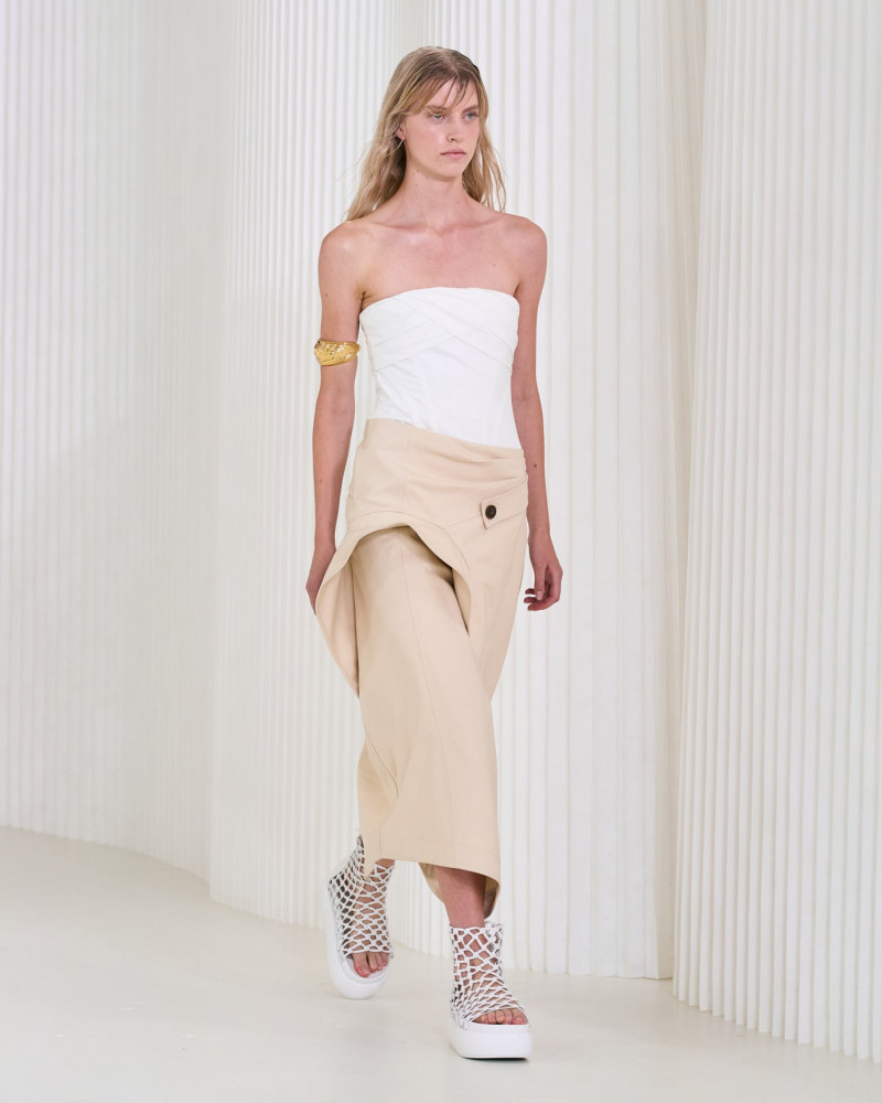 Tinka Carleton-Smith featured in  the Jonathan Simkhai fashion show for Spring/Summer 2023
