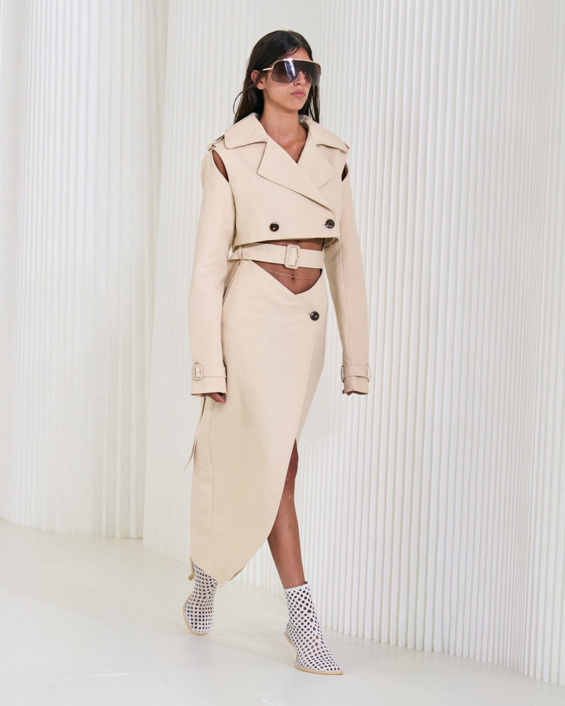 Sun Mizrahi featured in  the Jonathan Simkhai fashion show for Spring/Summer 2023