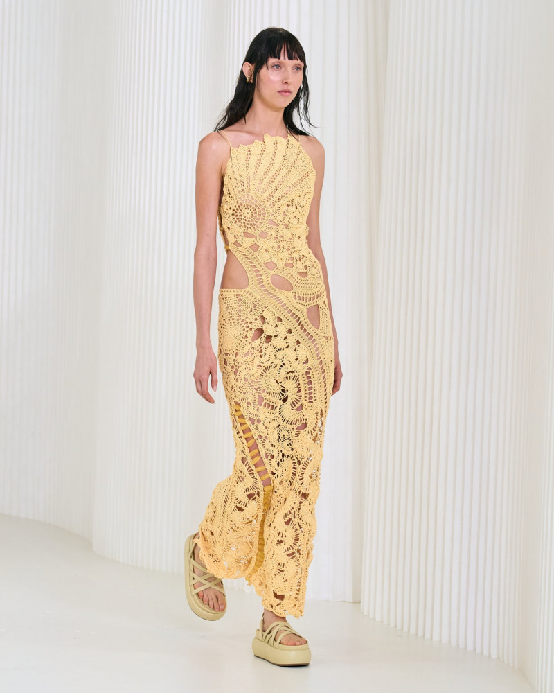 Delilah Koch featured in  the Jonathan Simkhai fashion show for Spring/Summer 2023