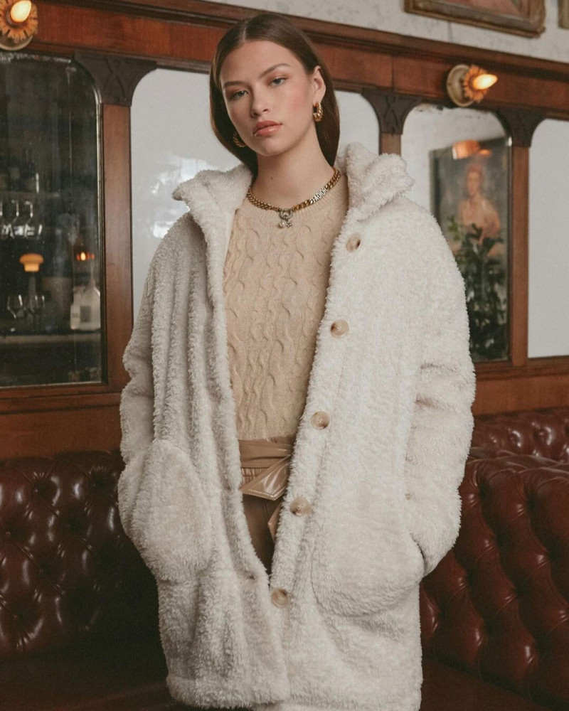 Alexis Taylor featured in  the Current Air lookbook for Autumn/Winter 2021