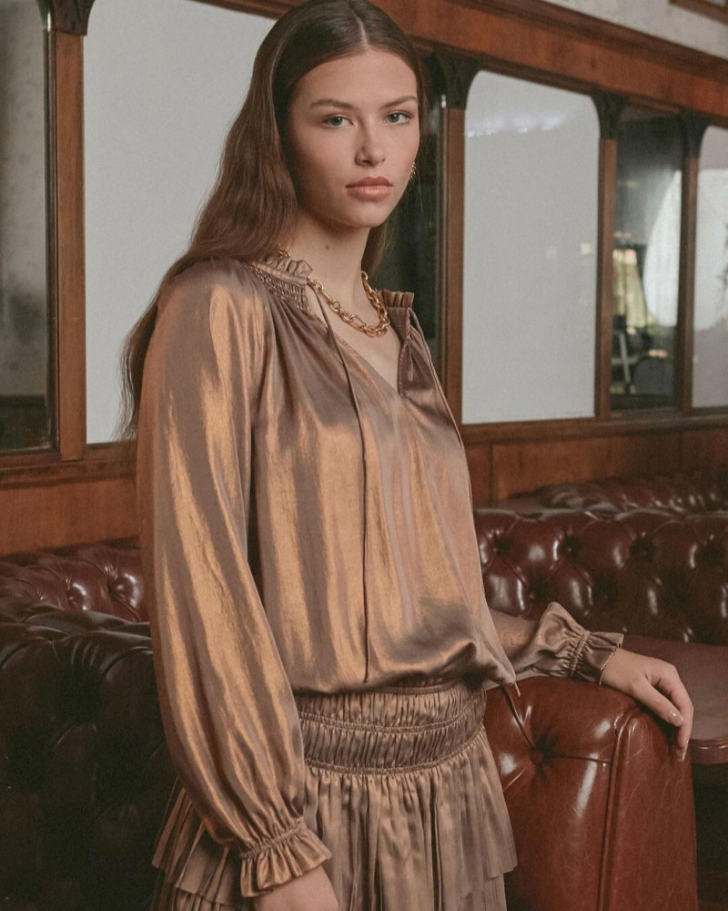 Alexis Taylor featured in  the Current Air lookbook for Autumn/Winter 2021