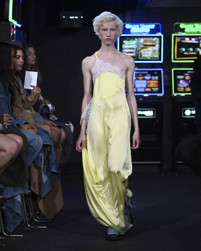 Maty Drazek featured in  the J.W. Anderson fashion show for Spring/Summer 2023