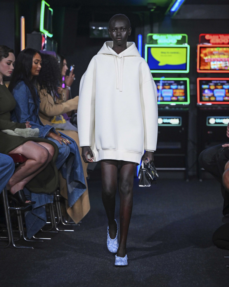 Rejoice Chuol featured in  the J.W. Anderson fashion show for Spring/Summer 2023