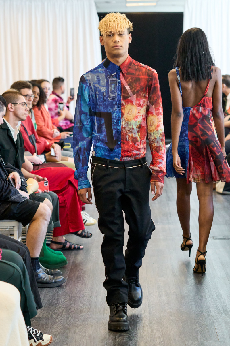 Kenneth Nicholson fashion show for Spring/Summer 2023