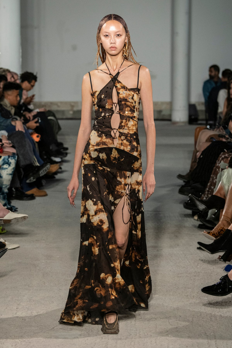 Jan Baiboon Arunpreechachai featured in  the Knwls fashion show for Spring/Summer 2023