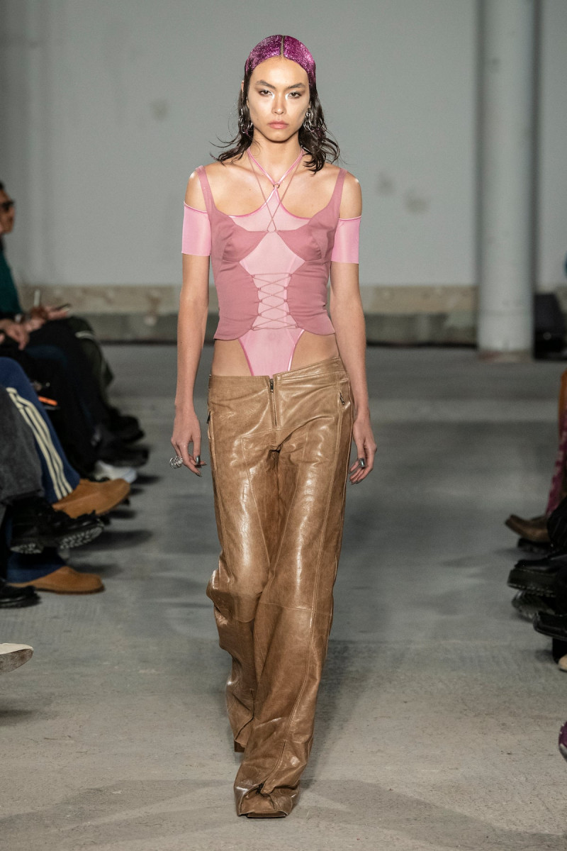 Maryel Uchida featured in  the Knwls fashion show for Spring/Summer 2023