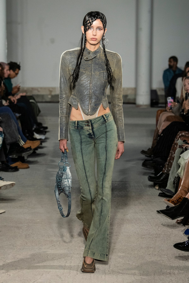 Nora Svenson featured in  the Knwls fashion show for Spring/Summer 2023