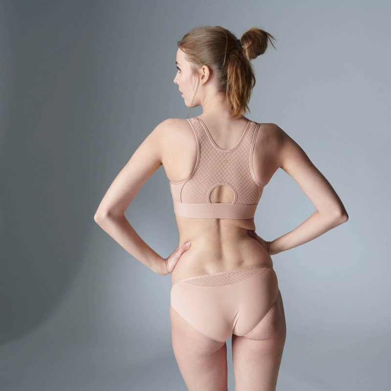 Camille Raffray featured in  the Simone Perele catalogue for Autumn/Winter 2022