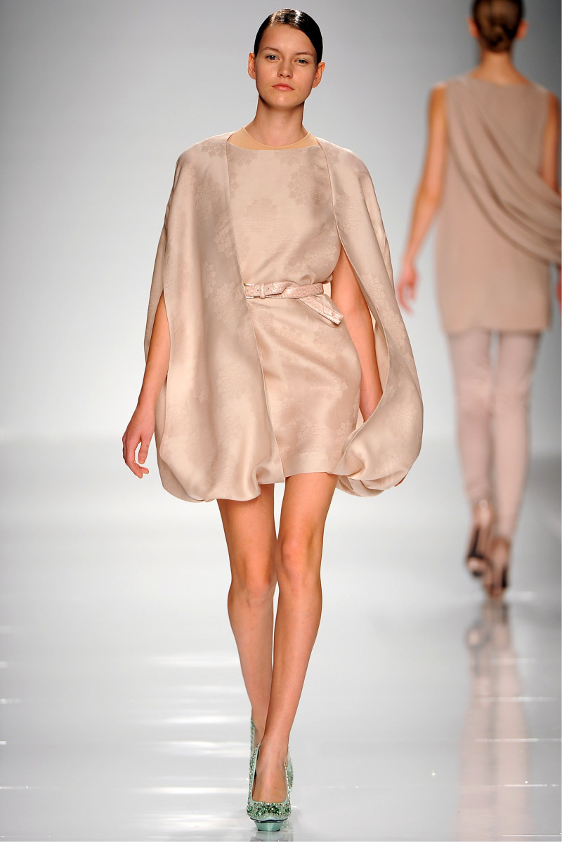 Oksana Gedroit featured in  the Mila Schön fashion show for Spring/Summer 2010