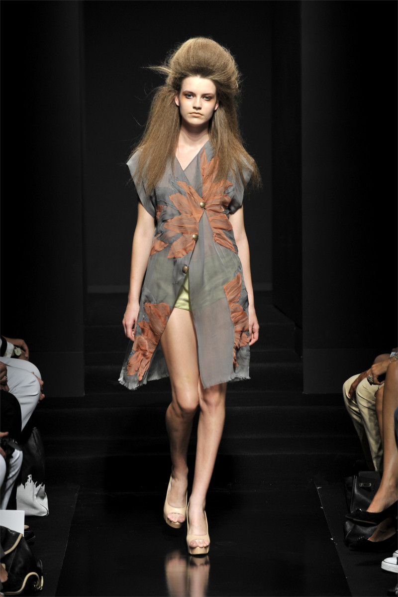 Oksana Gedroit featured in  the Haute Apparel fashion show for Spring/Summer 2010