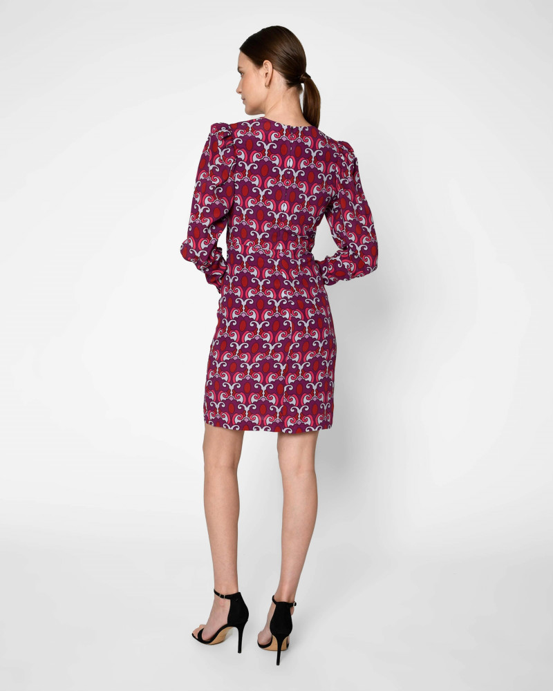 Oksana Gedroit featured in  the Nicole Miller catalogue for Summer 2022