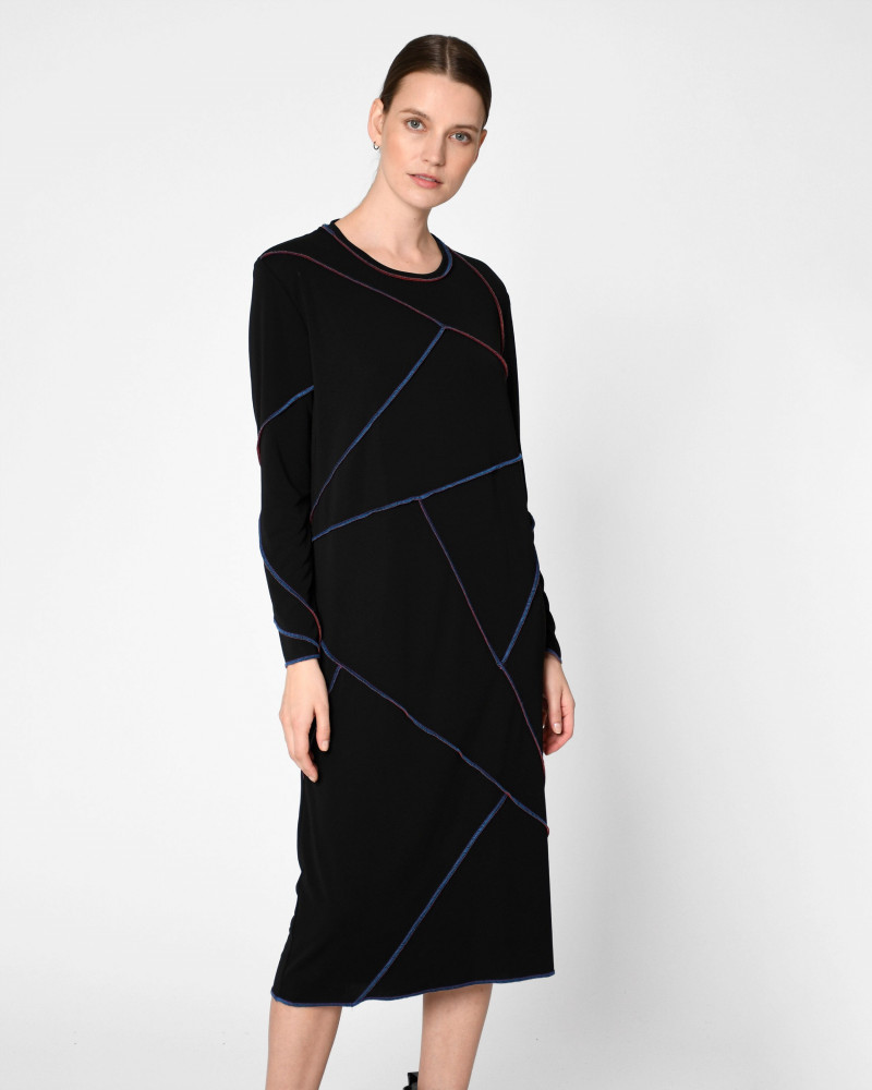 Oksana Gedroit featured in  the Nicole Miller catalogue for Summer 2022