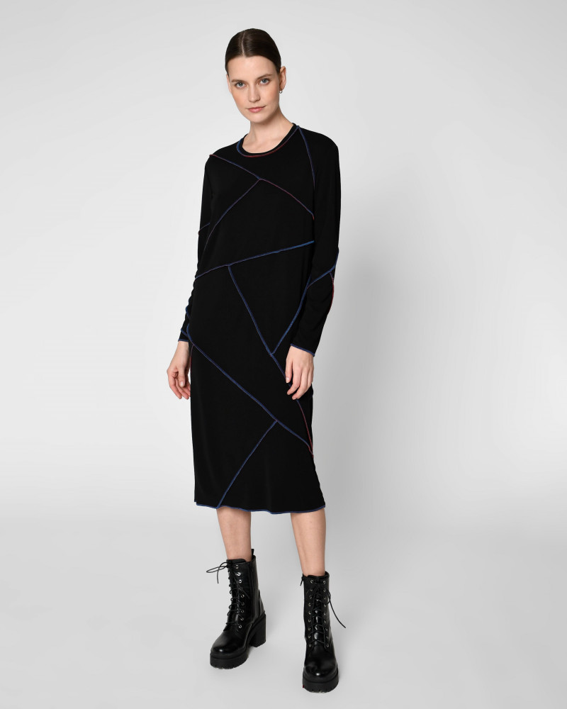Oksana Gedroit featured in  the Nicole Miller catalogue for Summer 2022
