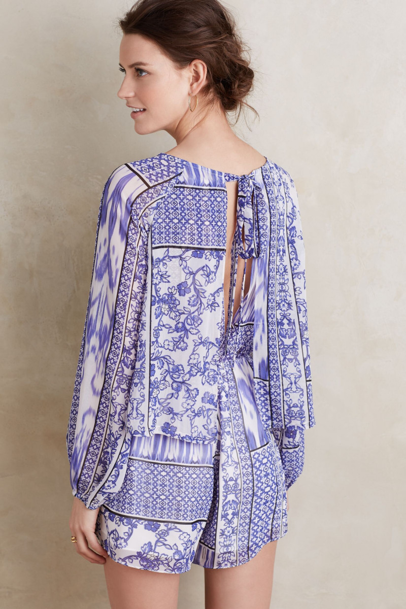 Oksana Gedroit featured in  the Anthropologie catalogue for Pre-Fall 2022