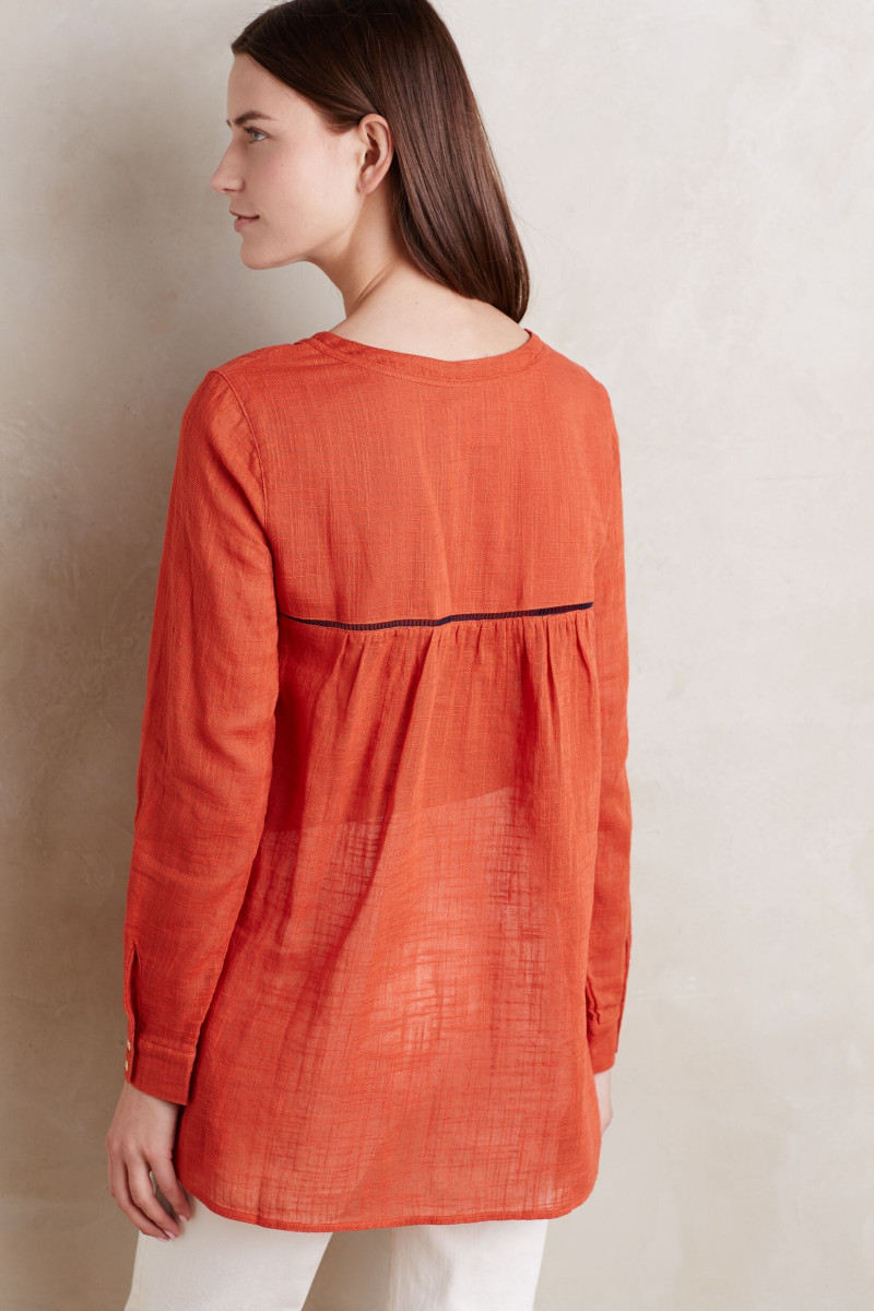 Oksana Gedroit featured in  the Anthropologie catalogue for Pre-Fall 2022