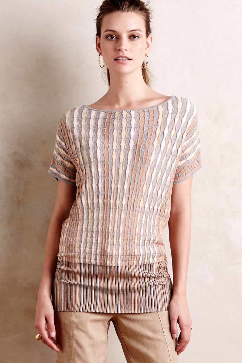 Oksana Gedroit featured in  the Anthropologie catalogue for Pre-Fall 2022