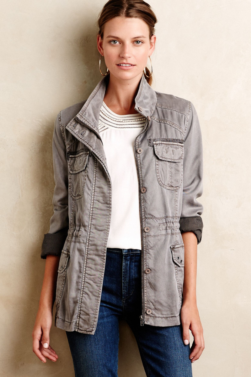Oksana Gedroit featured in  the Anthropologie catalogue for Pre-Fall 2022