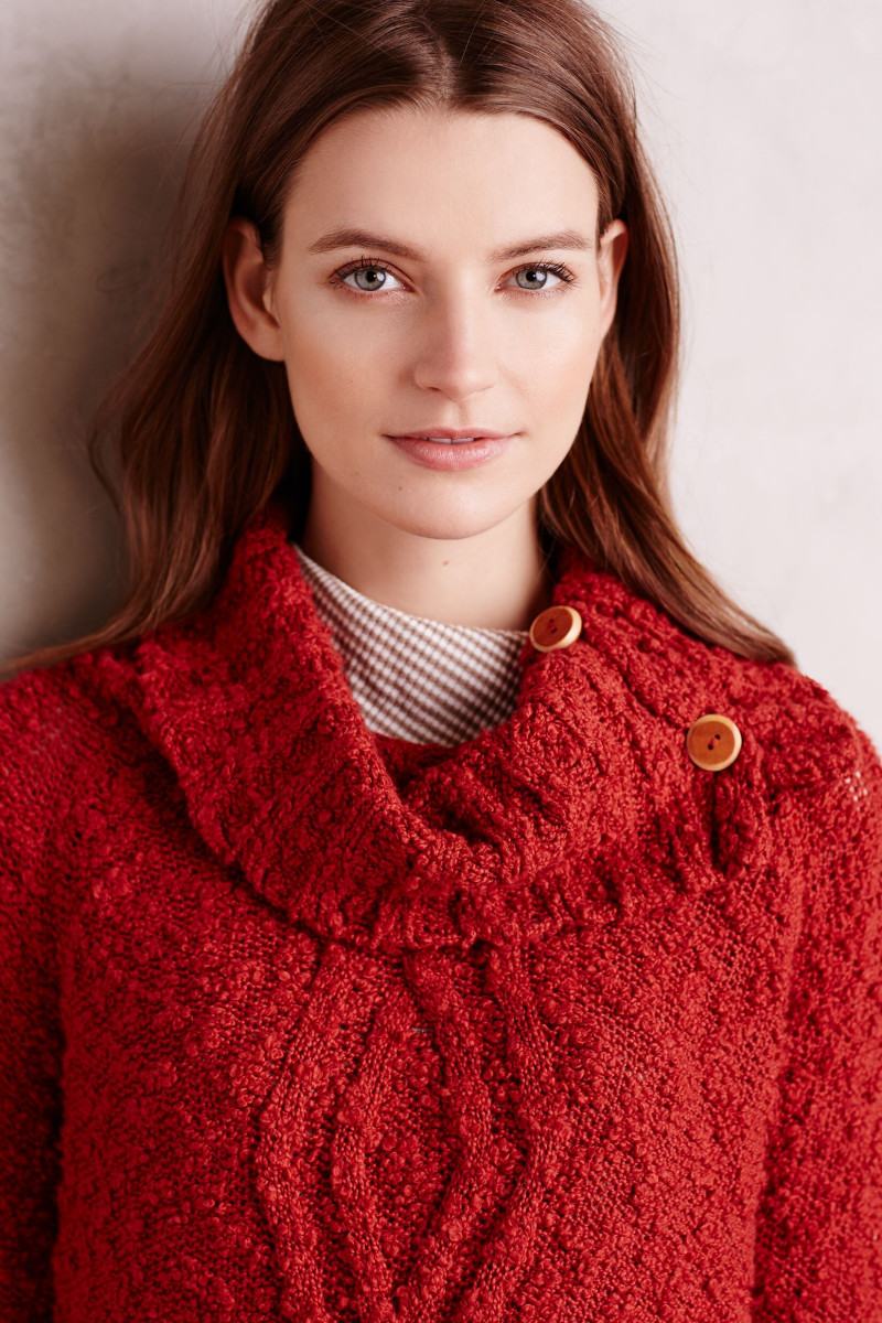 Oksana Gedroit featured in  the Anthropologie catalogue for Pre-Fall 2022