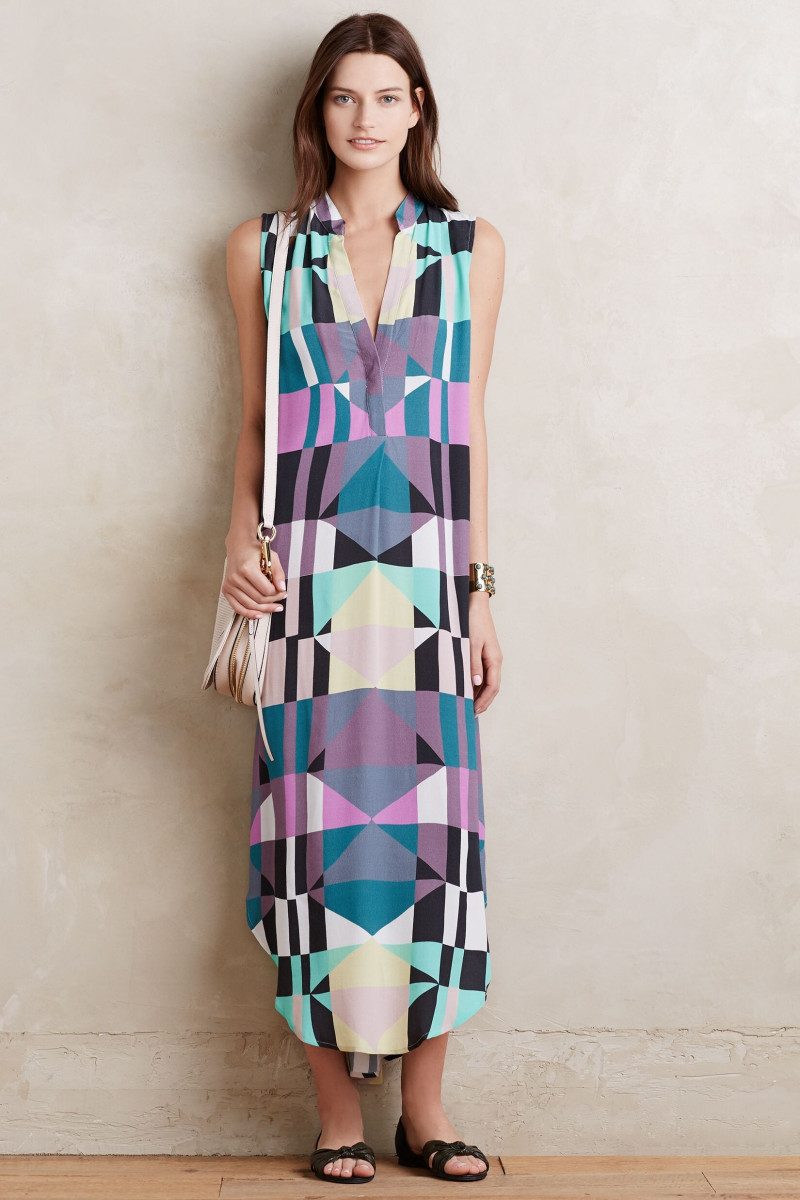 Oksana Gedroit featured in  the Anthropologie catalogue for Pre-Fall 2022