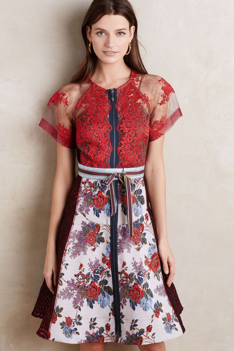 Oksana Gedroit featured in  the Anthropologie catalogue for Pre-Fall 2022