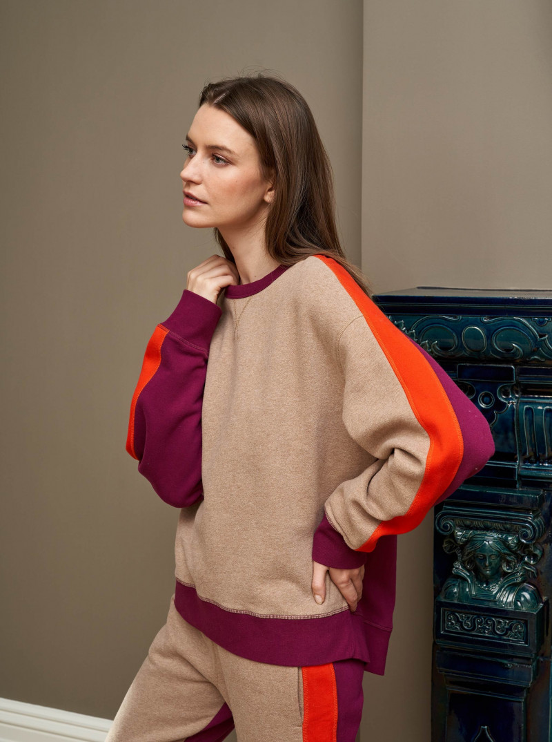 Oksana Gedroit featured in  the La Ligne catalogue for Pre-Fall 2022