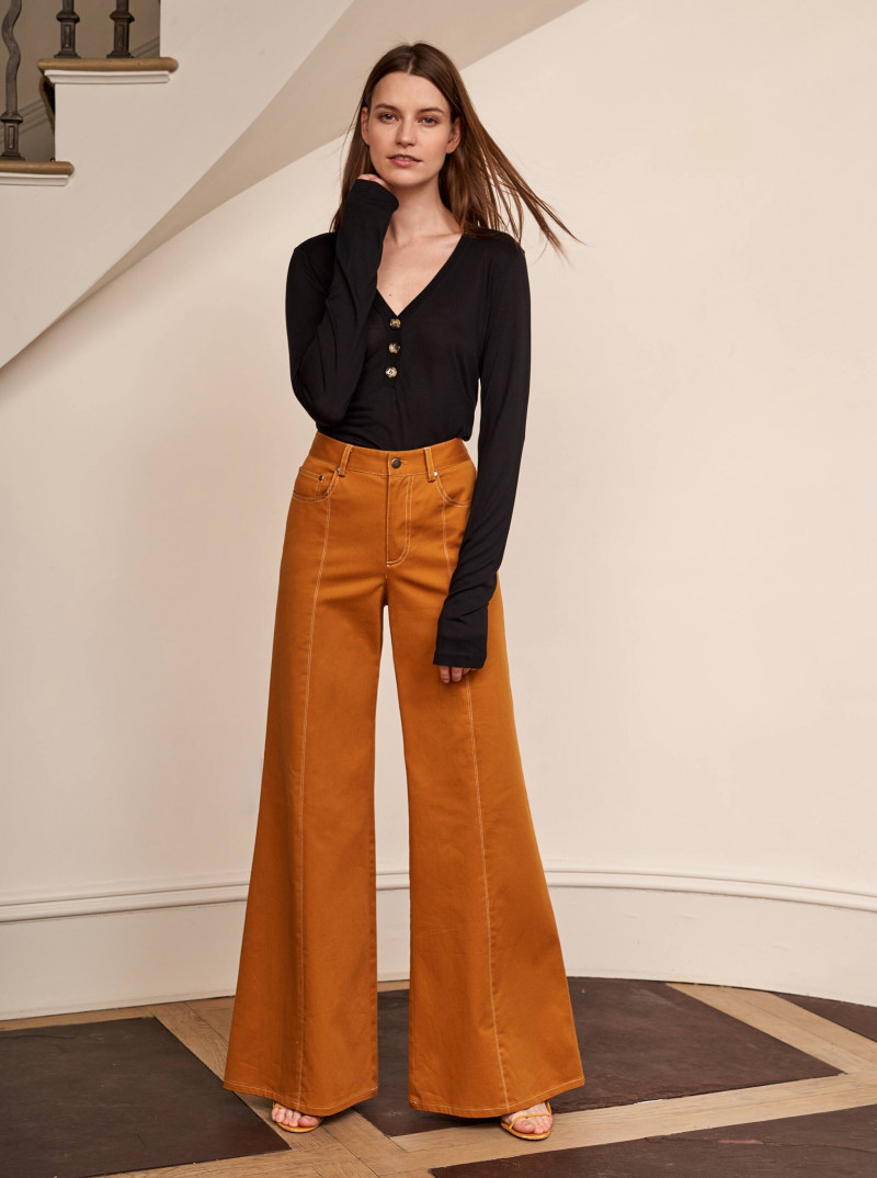 Oksana Gedroit featured in  the La Ligne catalogue for Pre-Fall 2022