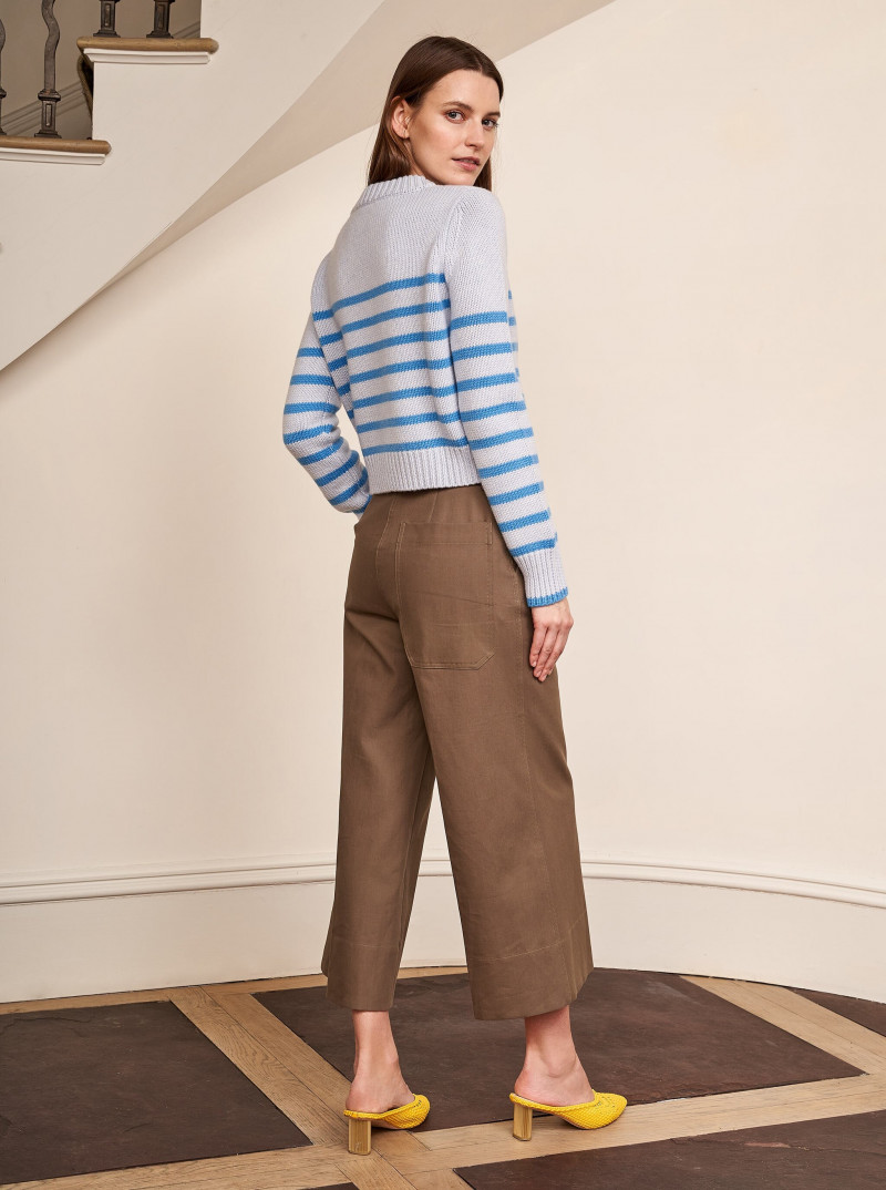 Oksana Gedroit featured in  the La Ligne catalogue for Pre-Fall 2022