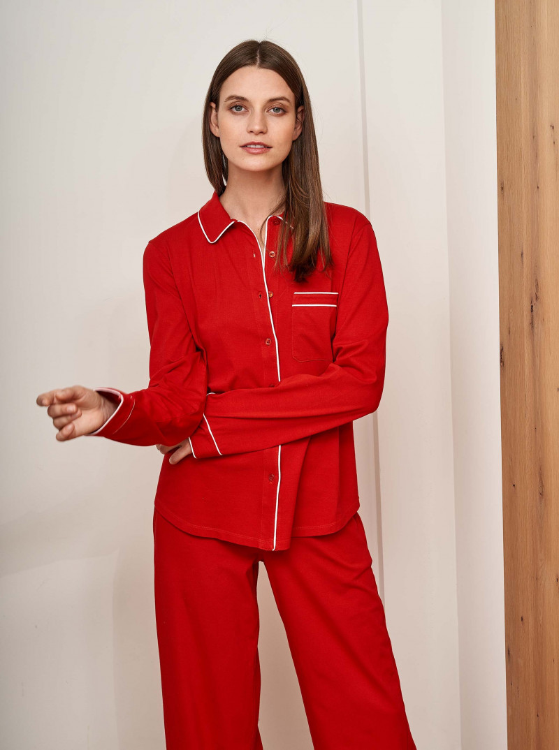 Oksana Gedroit featured in  the La Ligne catalogue for Pre-Fall 2022