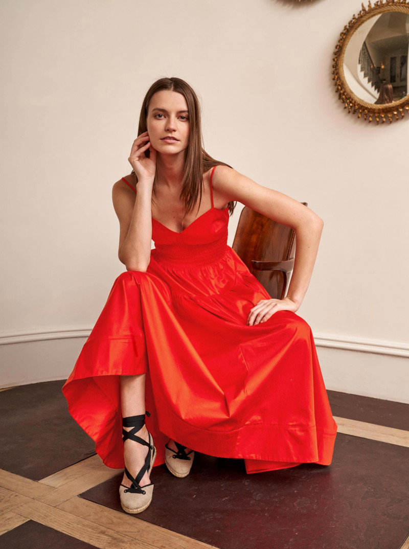 Oksana Gedroit featured in  the La Ligne catalogue for Pre-Fall 2022