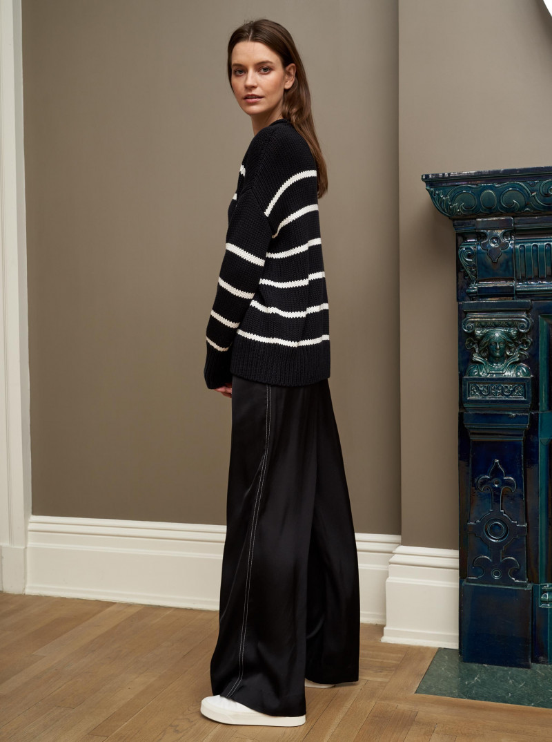 Oksana Gedroit featured in  the La Ligne catalogue for Pre-Fall 2022