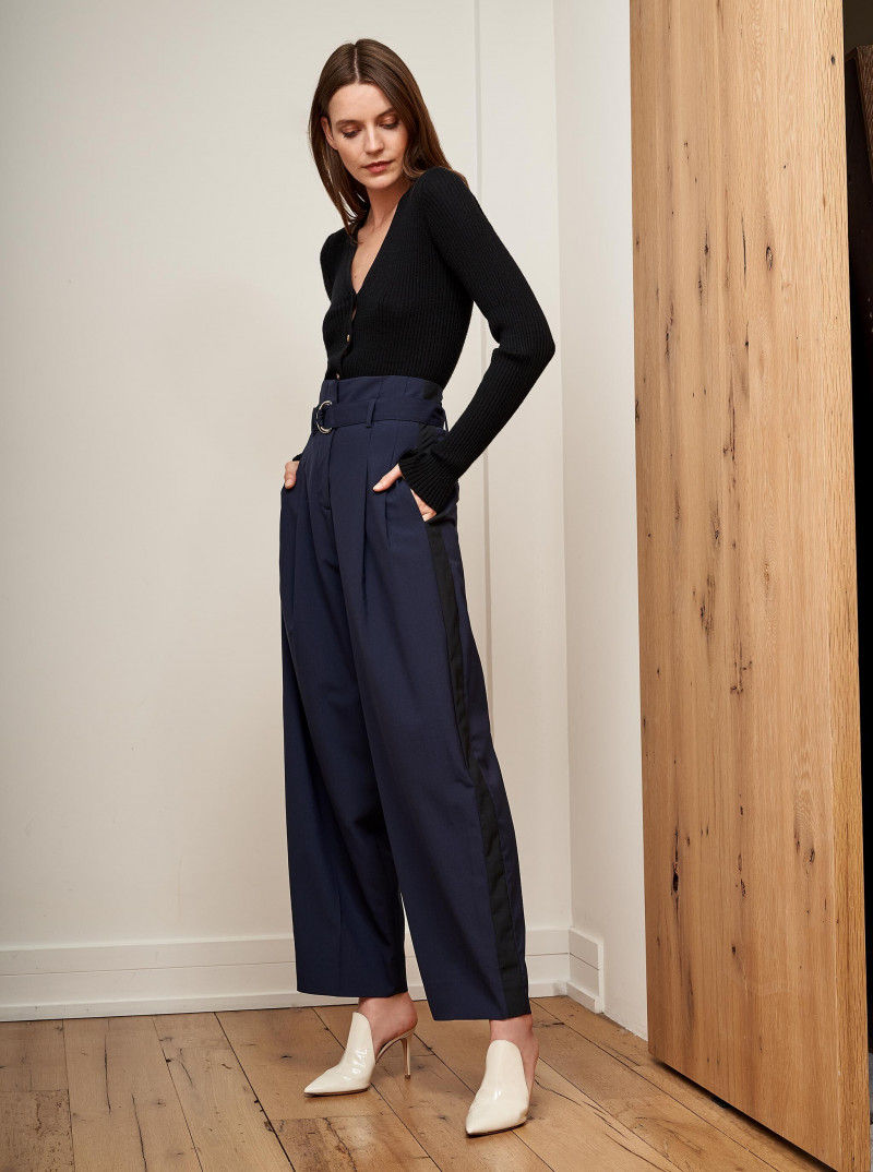 Oksana Gedroit featured in  the La Ligne catalogue for Pre-Fall 2022