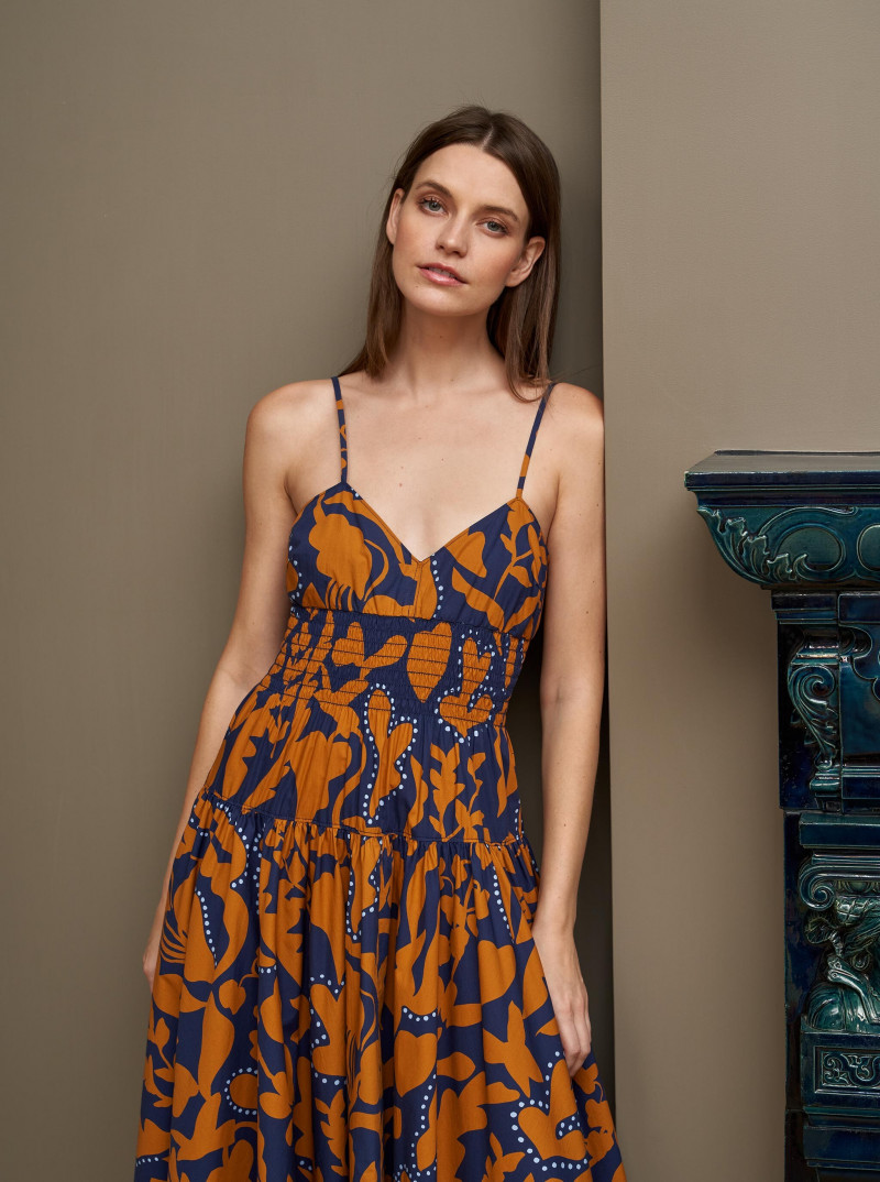 Oksana Gedroit featured in  the La Ligne catalogue for Pre-Fall 2022