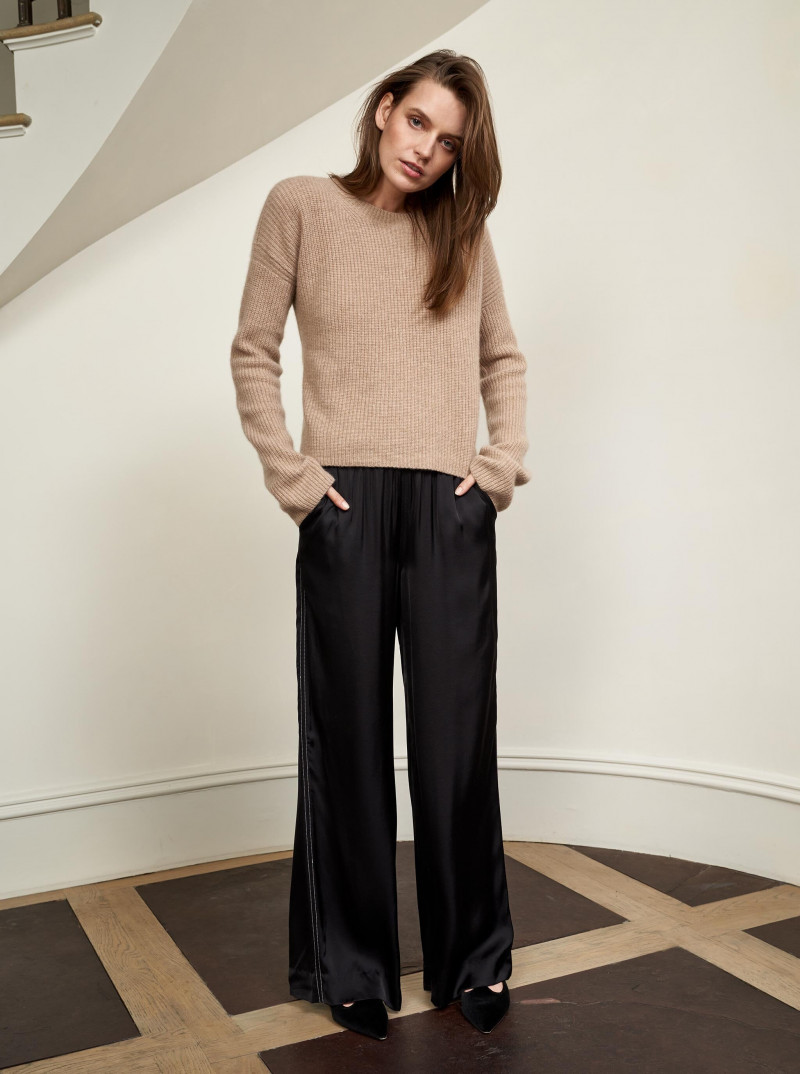 Oksana Gedroit featured in  the La Ligne catalogue for Pre-Fall 2022