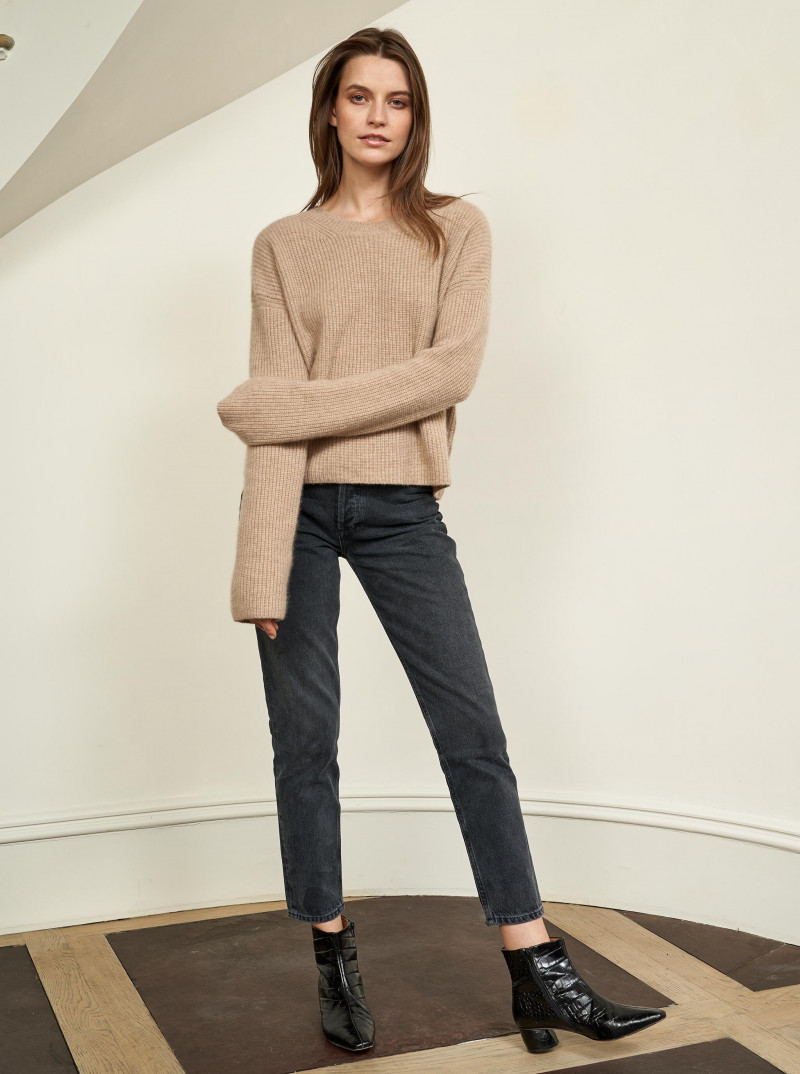 Oksana Gedroit featured in  the La Ligne catalogue for Pre-Fall 2022