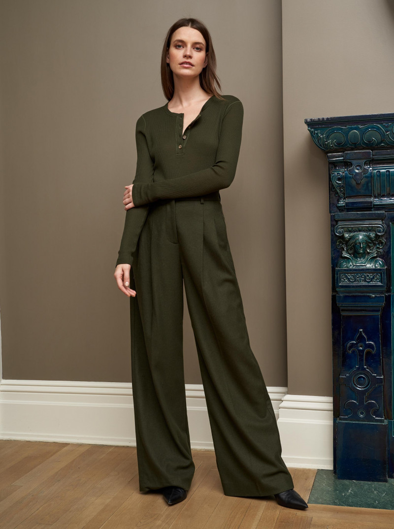 Oksana Gedroit featured in  the La Ligne catalogue for Pre-Fall 2022