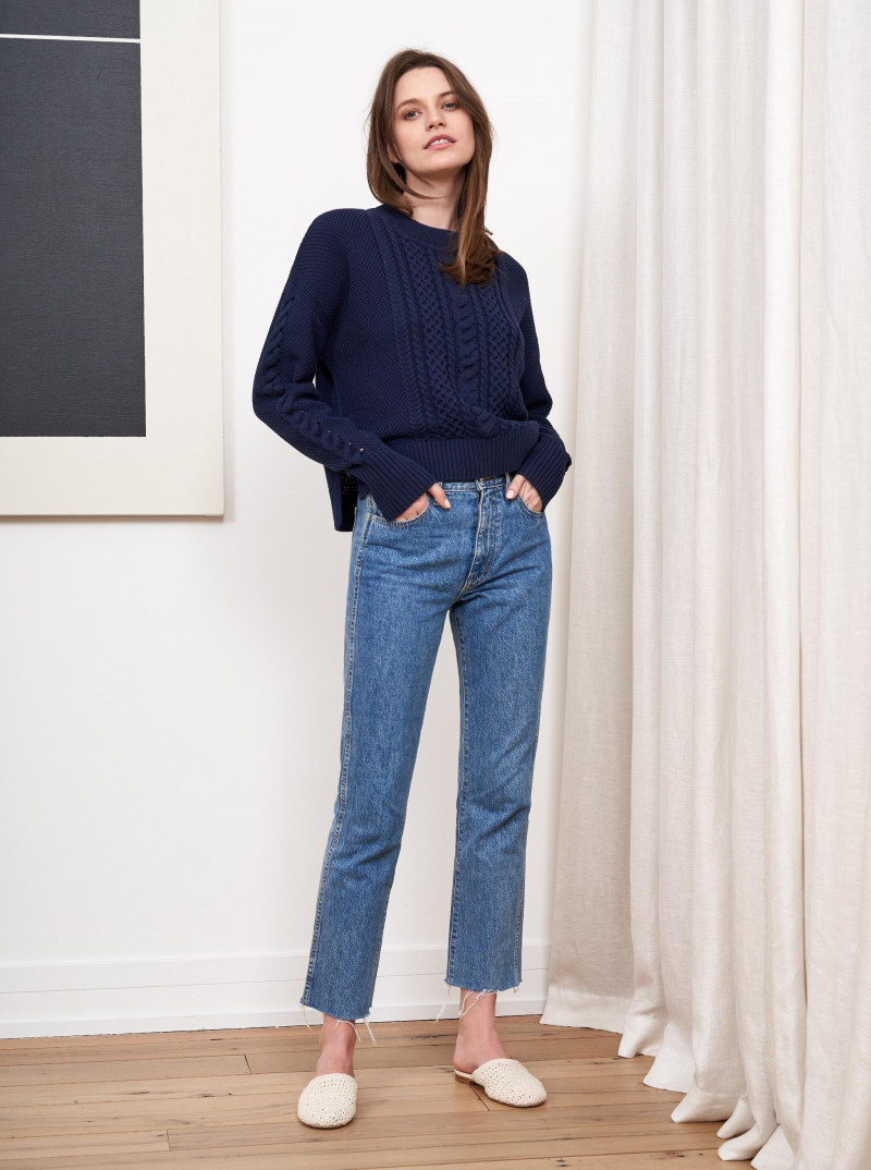 Oksana Gedroit featured in  the La Ligne catalogue for Pre-Fall 2022