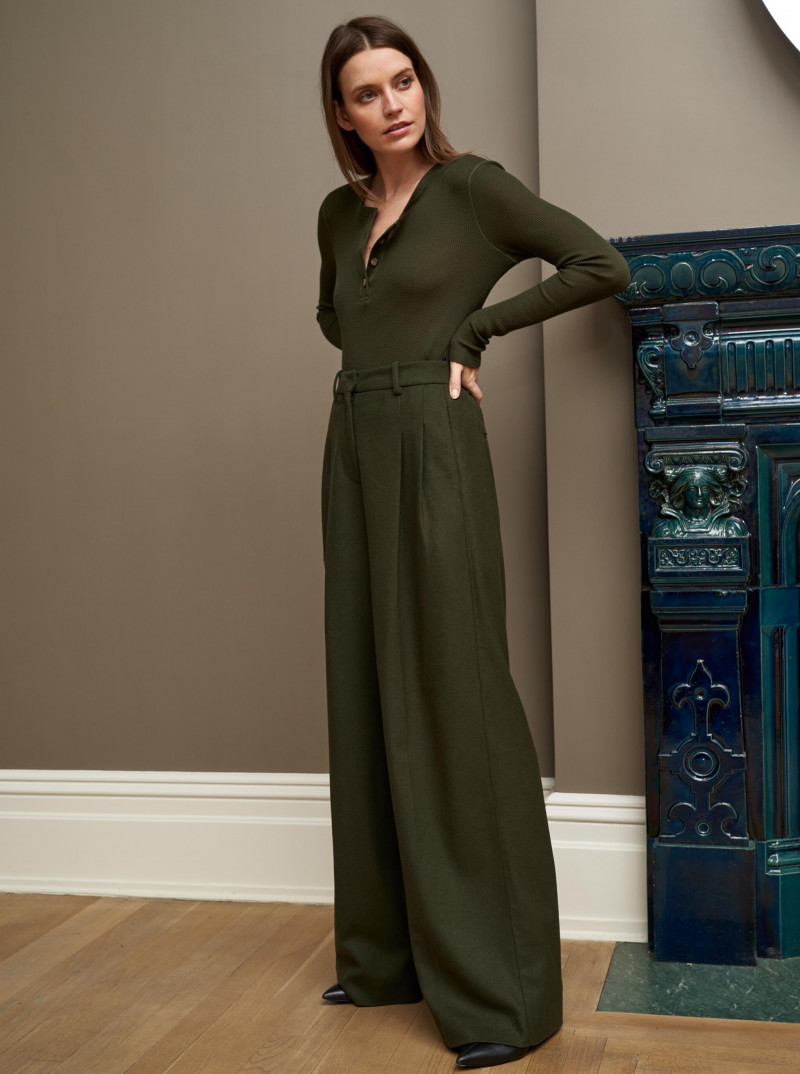 Oksana Gedroit featured in  the La Ligne catalogue for Pre-Fall 2022