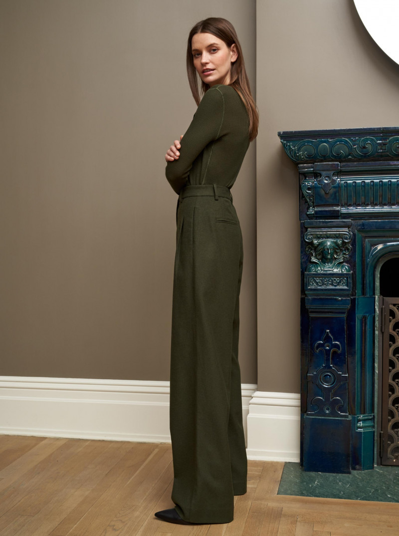 Oksana Gedroit featured in  the La Ligne catalogue for Pre-Fall 2022