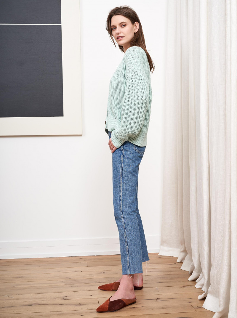 Oksana Gedroit featured in  the La Ligne catalogue for Pre-Fall 2022