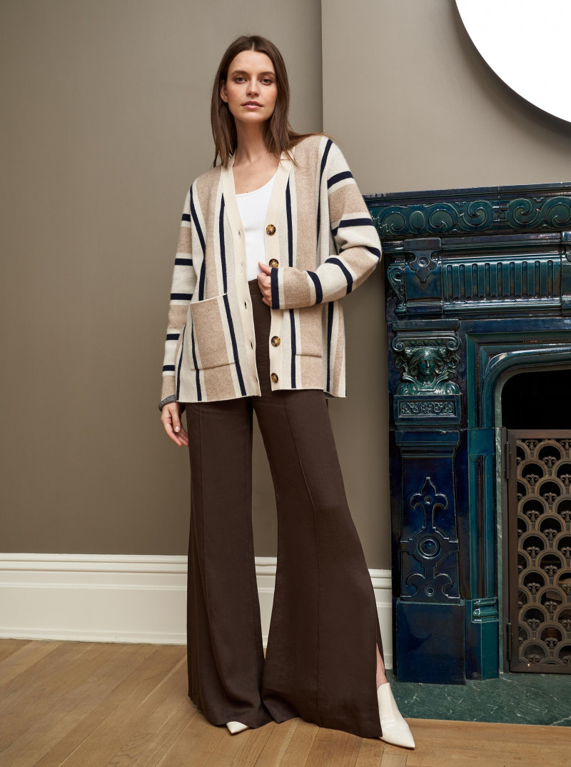 Oksana Gedroit featured in  the La Ligne catalogue for Pre-Fall 2022