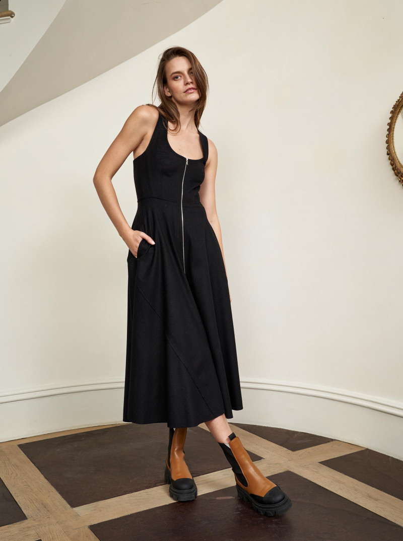 Oksana Gedroit featured in  the La Ligne catalogue for Pre-Fall 2022