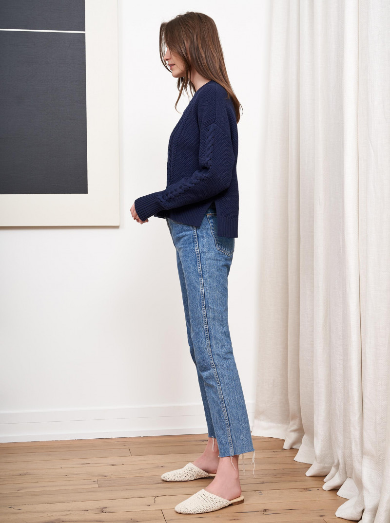 Oksana Gedroit featured in  the La Ligne catalogue for Pre-Fall 2022