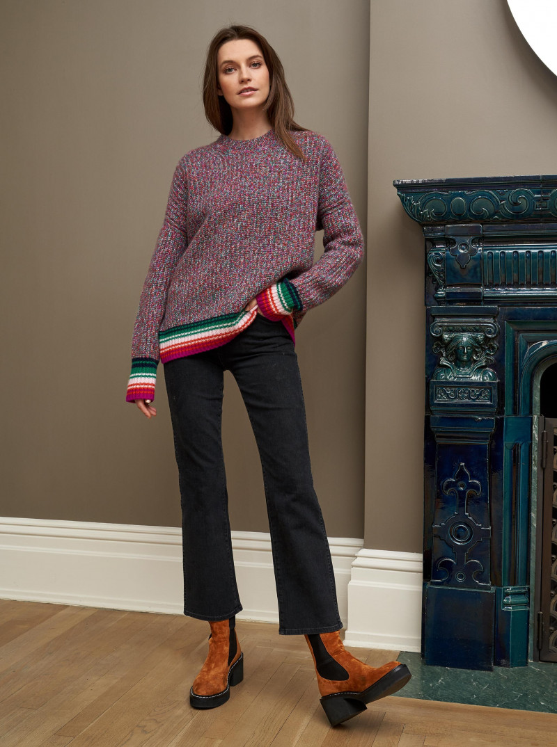 Oksana Gedroit featured in  the La Ligne catalogue for Pre-Fall 2022