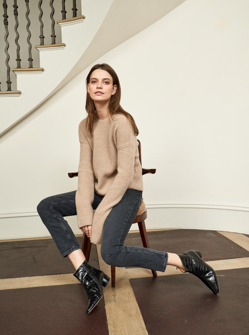 Oksana Gedroit featured in  the La Ligne catalogue for Pre-Fall 2022