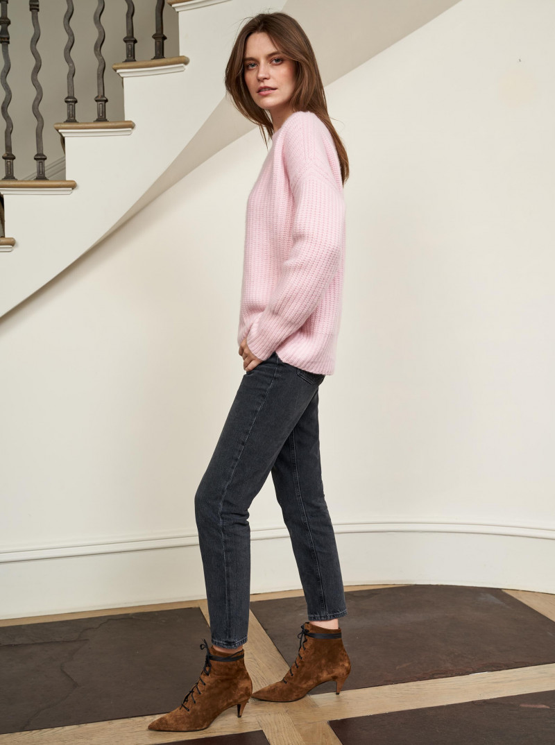 Oksana Gedroit featured in  the La Ligne catalogue for Pre-Fall 2022