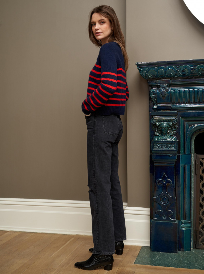 Oksana Gedroit featured in  the La Ligne catalogue for Pre-Fall 2022